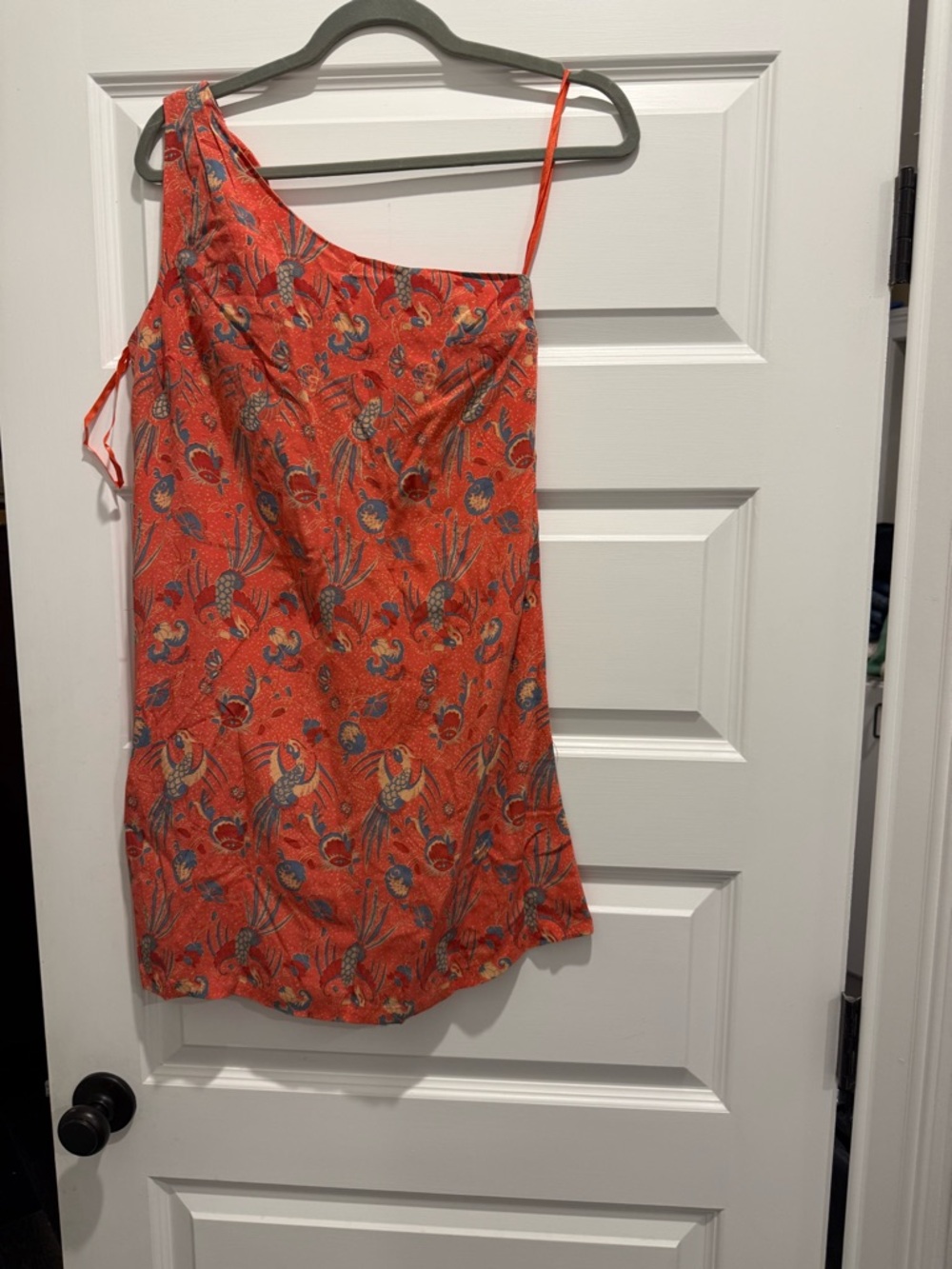 French connection One-Shoulder Printed Women's Dress 4